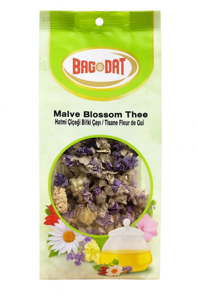 Mallow Bloesem - Hatmi Çiçeği Bitki Çayı 30g - 100% Natuurlijk - Kruidenthee voor Gezondheid
