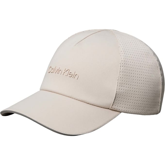 Calvin Klein Micro Twill W Silicon Cap Stony Beige Größe: OS | Kappen Outlet | Herren | Braun
