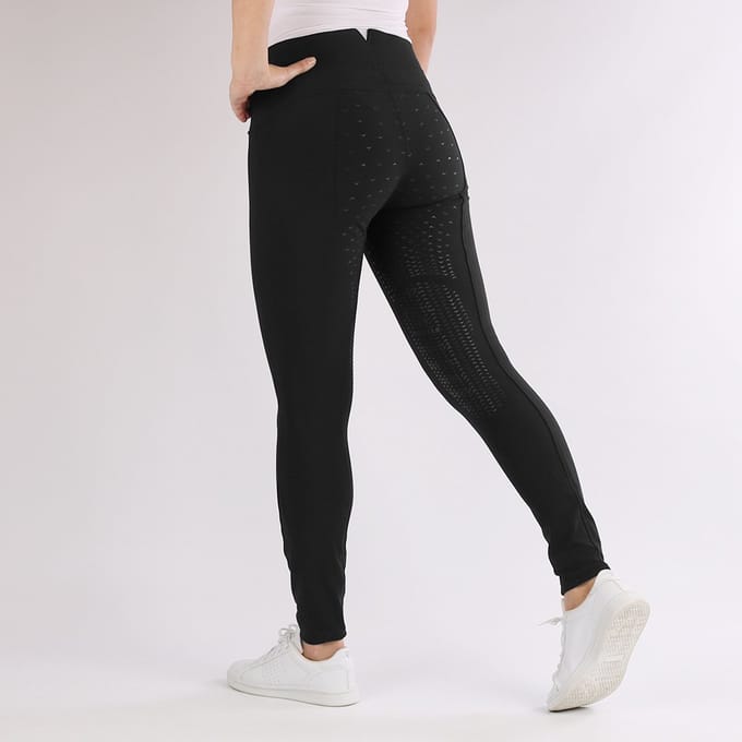 Montar Rijlegging Kinsley Hoge Band Full Grip Zwart - 40