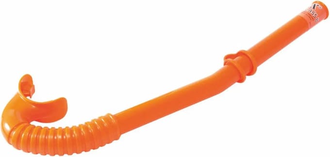 Intex Snorkelset Shark Fun Junior 2-delig Oranje/grijs