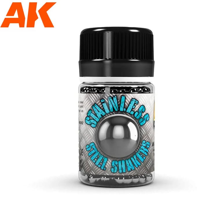 Stainless steel Shakers - 250pcs - AK-Interactive - AK-892
