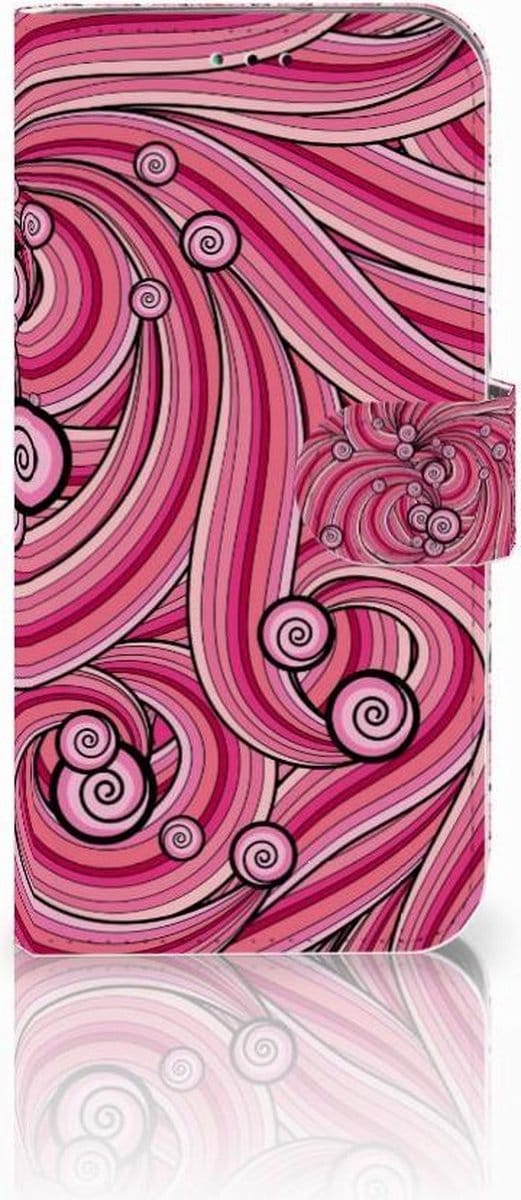 Samsung Galaxy A40 Hoesje Swirl Pink