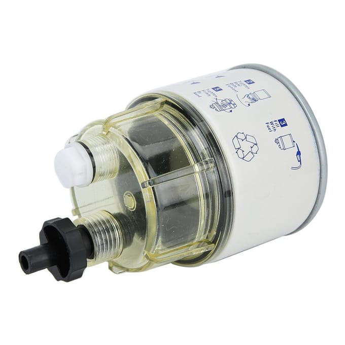 R12T Performance Stable Filtre Séparateur Carburant Eau Universel de Remplacement pour Bateau Marin Yacht