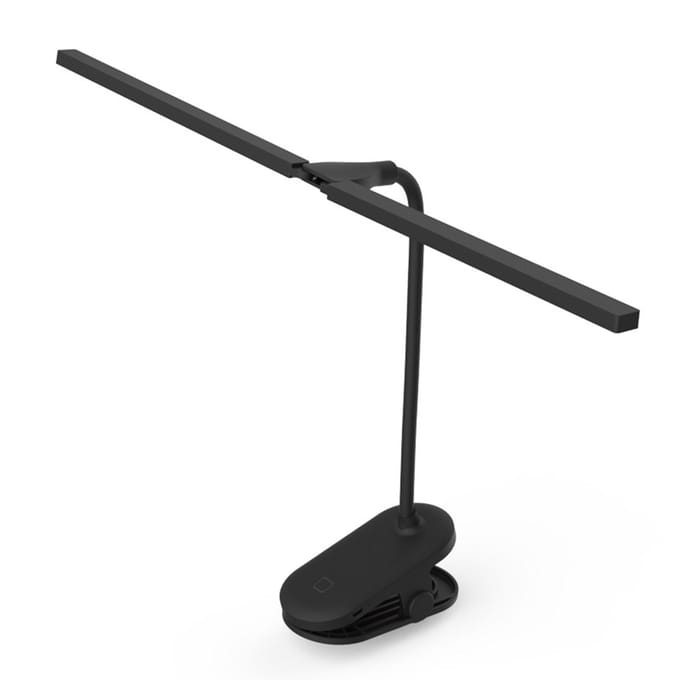 Lampe de bureau lampe d'étude pince LED étudiant soins des yeux créatif Rechargeable USB dortoir étude chambre blanc