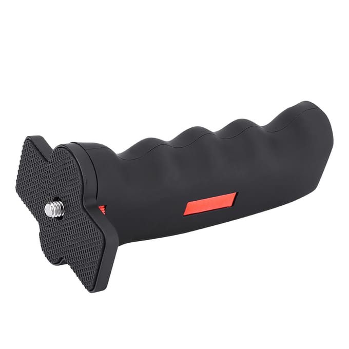 Draagbare plastic 1/4  schroefverlenging voor handpistoolgreep voor Canon Nikon black