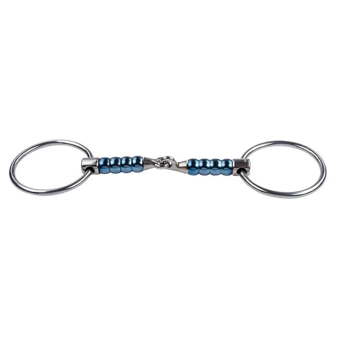 Dubbel bit voor paarden Trust Sweet Iron Cherry roller