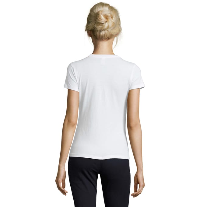 SOLS Dames/Dames Regent T-Shirt (Wit)