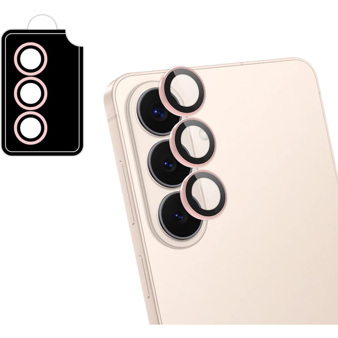 imoshion Camera Lens Protector - Geschikt voor Samsung Galaxy S26/Samsung Galaxy S26 Plus - 2 Pack - Pink Gold