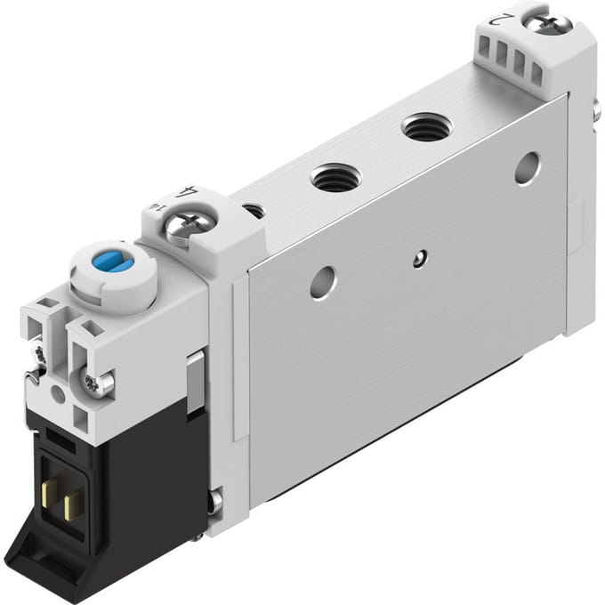 Festo 5/2 Monostabiele Lucht Magneetventiel M5 220L/Min - 574351
