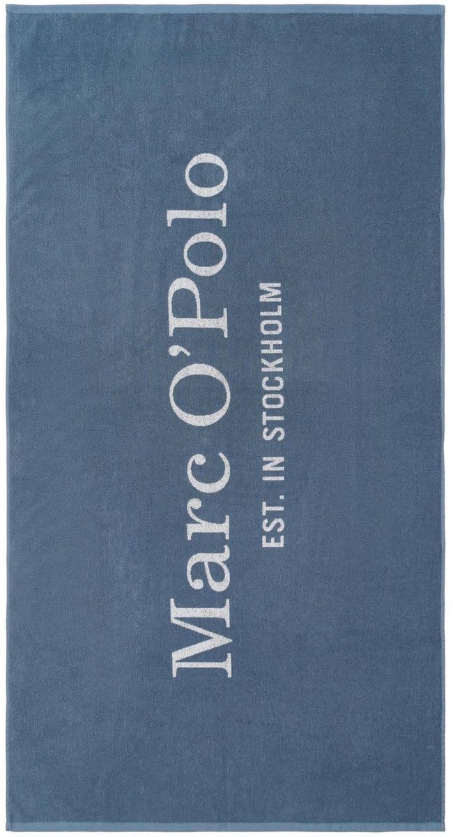 Marc O'Polo Statement Strandlaken Coronet blue - 100x180 cm