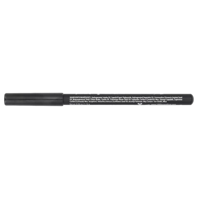 100% Puur, Crèmige Long Last Eyeliner, Zwartste, 1.14G(0.04Oz) black