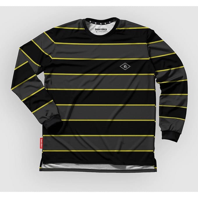 Loose Riders Baseline Long Sleeve Jersey zwart