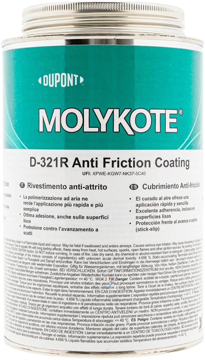MOLYKOTE D-321R Glijlak 1kg - Montagepasta