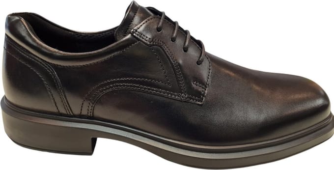 Ecco 500164 01001 Helsinki Heren Nette Veterschoenen - Zwart - 46