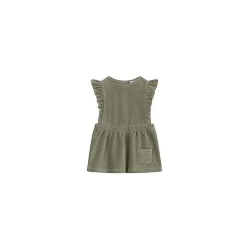 Prénatal newborn jurk velours Light Khaki Green 62 dames