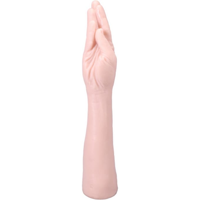 Doc Johnson Built In America realistische dildo The Handkin beige - 40,13 cm