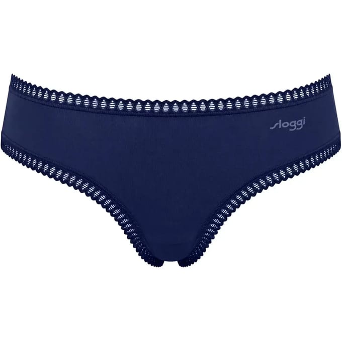 sloggi GO Crush Hipster 3 pak Dames Onderbroek - Blauw - DonkerCombinatie - Maat XL