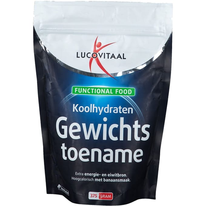 Lucovitaal Koolhydraten Gewichtstoename poeder 375 gram