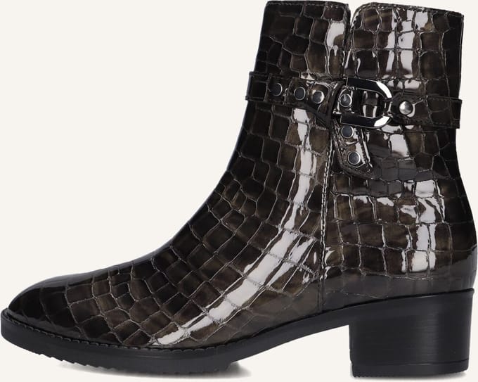 Gabor 511 Enkellaarsjes - Enkelboots met rits - Dames - Bruin - Maat 37