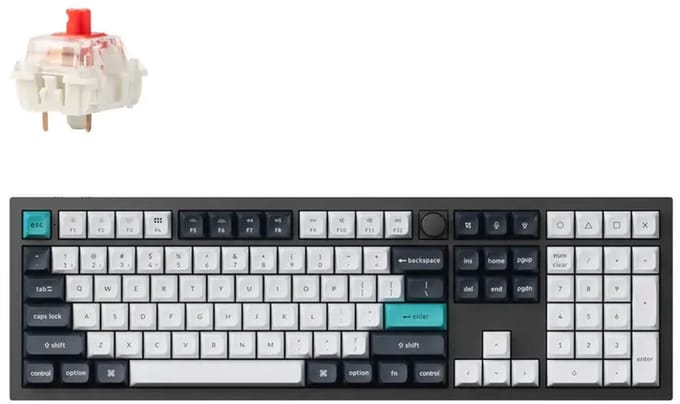 Keychron Q6 Max QMK/VIA toetsenbord red switch