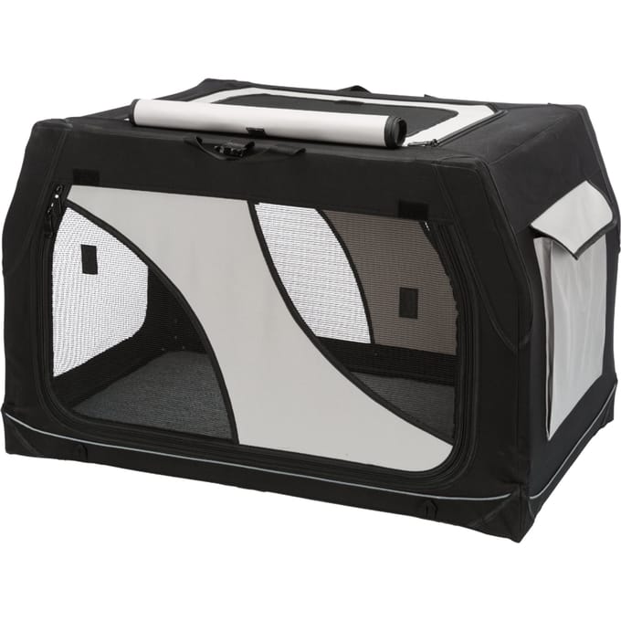 S-M: L 76 x H 48 x B 51 cm - Hondenbench Opvouwbaar Vario