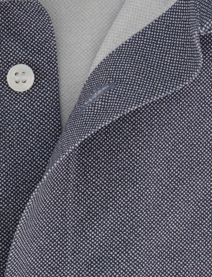 Olymp level 5 overhemd body fit navy