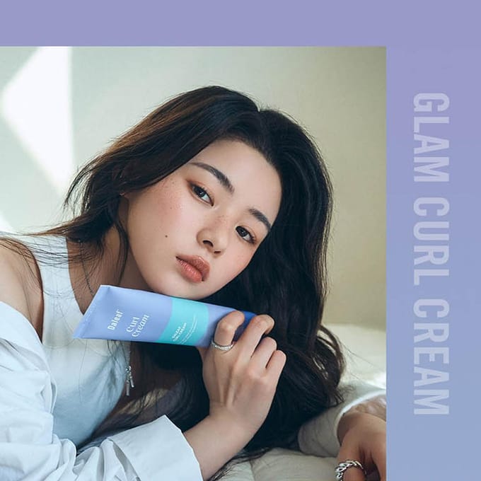 [Daleaf] Glam Krulcrème 150ml gray