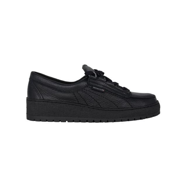 Mephisto Lady - dames veterschoen - Zwart - maat 35 (EU) 2.5 (UK)
