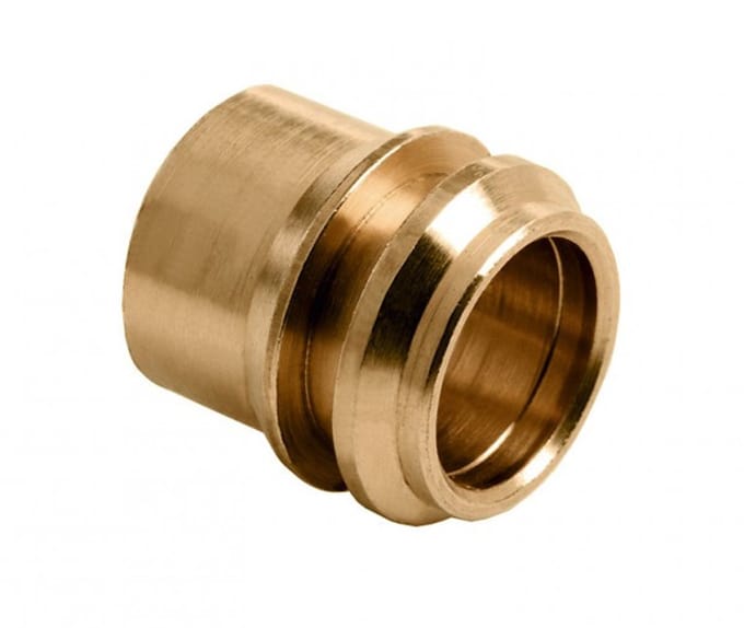 Bonfix messing knelfitting verloopstuk 12x10mm