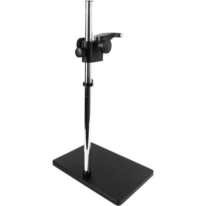 Support Monoculaire à Élévation pour Caméra Industrielle Alliage d'Aluminium Banc d'Expérimentation Support de Caméra Haussé Type 60cm black