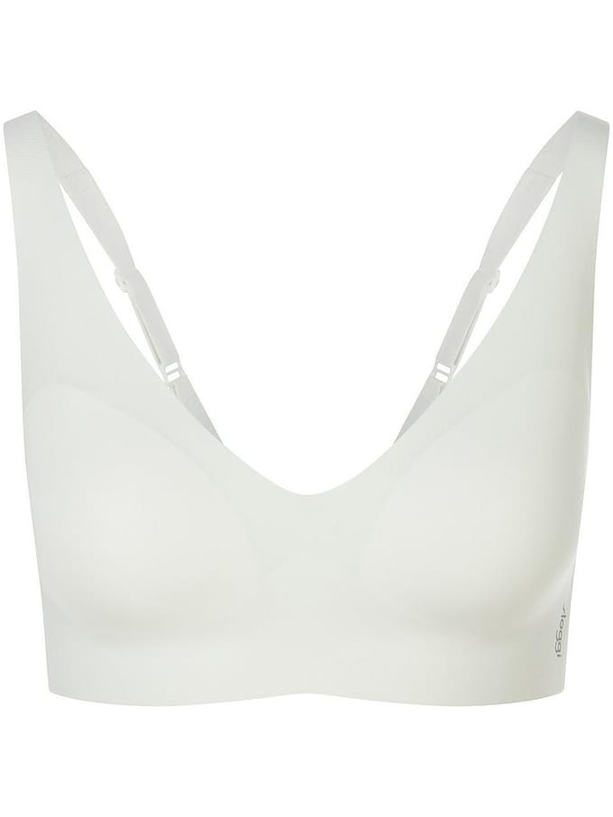 sloggi ZERO Feel 2.0 Soft bra Dames Beha - SILK WHITE - Maat L