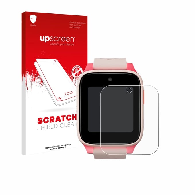 upscreen - Screenprotector voor TCL Movetime Kids Watch MT46 - Folie Beschermfolie transparant