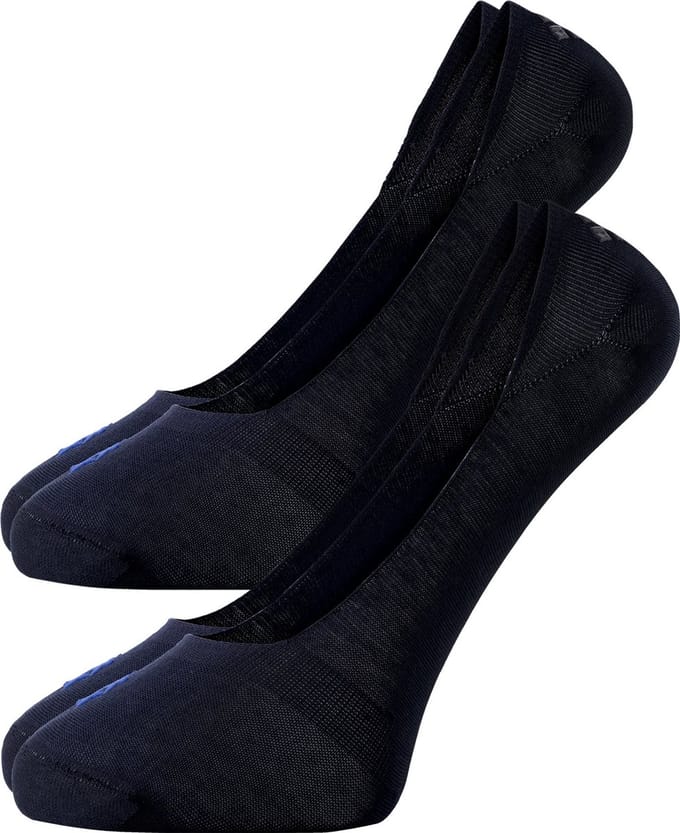 Burlington Everyday invisible herensokken (2-pack) - katoen - marine blauw