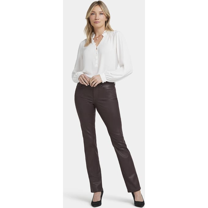 Gecoate Marilyn Rechte Jeans | Cordovan Gecoate