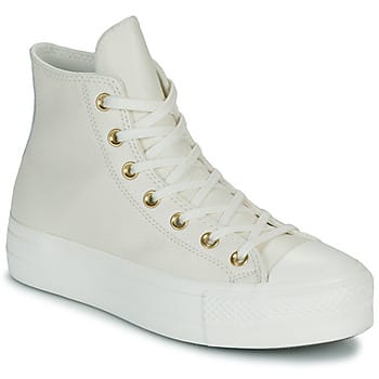 Converse Chuck Taylor All Star Lift Hi Sneakers - Dames - Wit