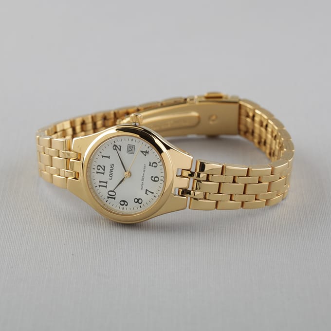 Lorus RH786AX9 - Horloge - 26.5 mm - Goudkleurig