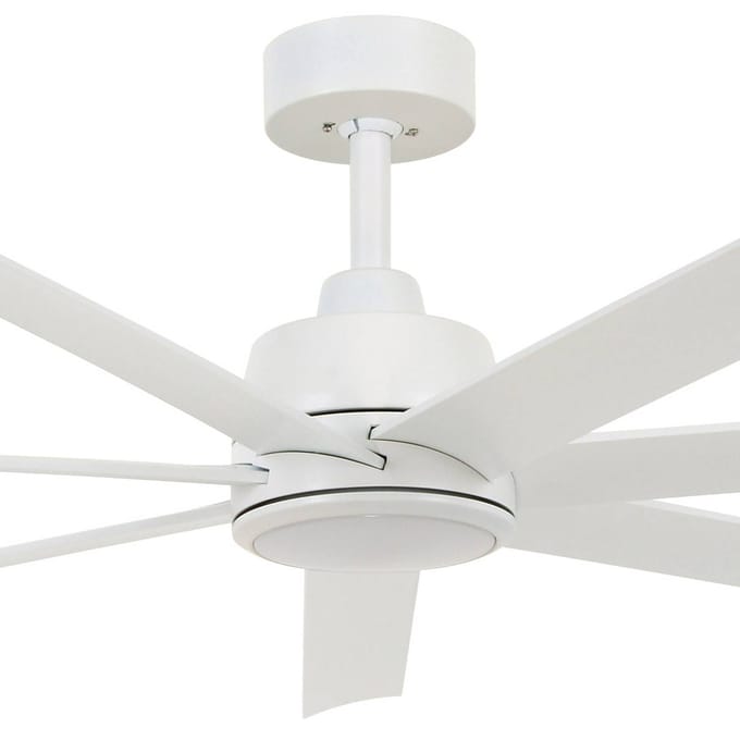 Beacon Lighting Plafondventilator met licht Atlanta wit 142 cm stil