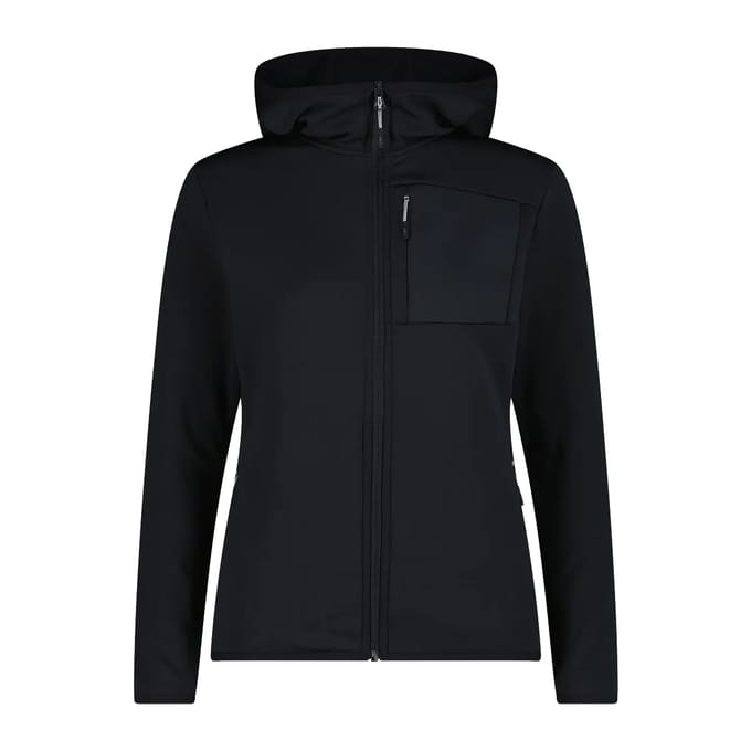 Dames hoodie met rits CMP Grid Tech
