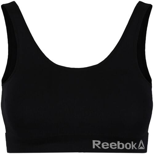 Reebok Dames sport-bh (Zwart, M)