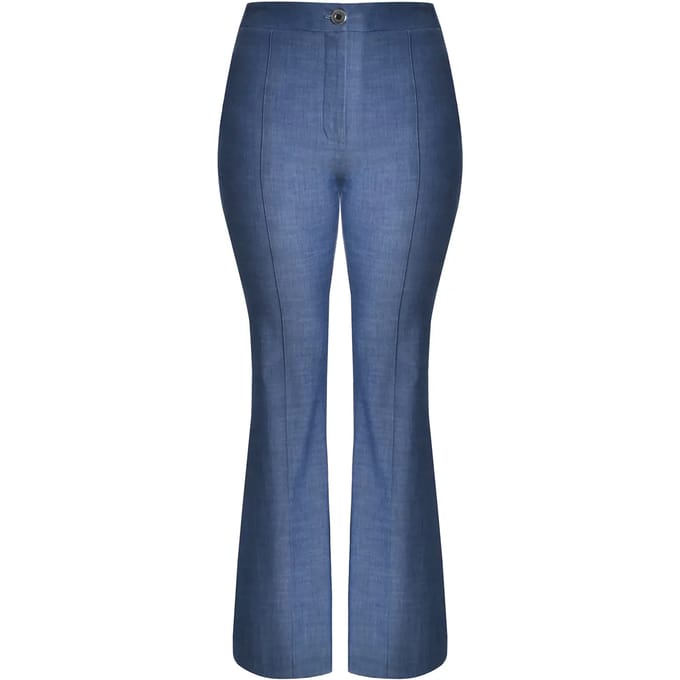 Jeans met voornaad dames Mat Fashion Bootcut