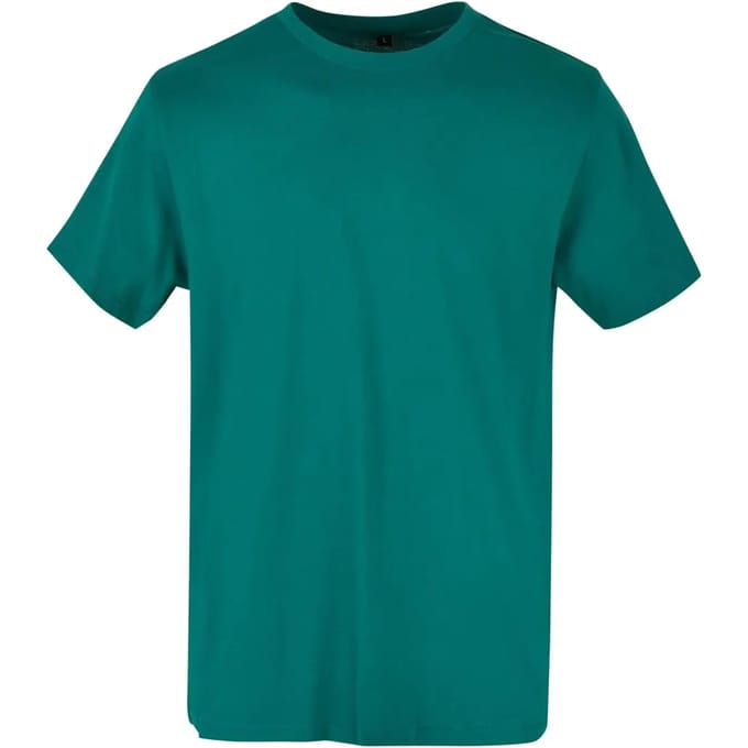 Build your Brand Basic Round Neck T-Shirt BYBB010 - green - M