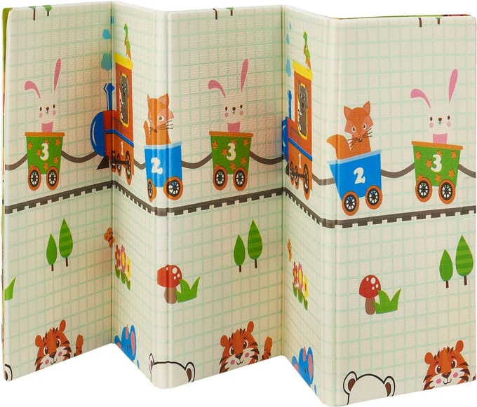 Kinder Speelmat / Speelkleed Toni - 180 x 200 cm - Groen