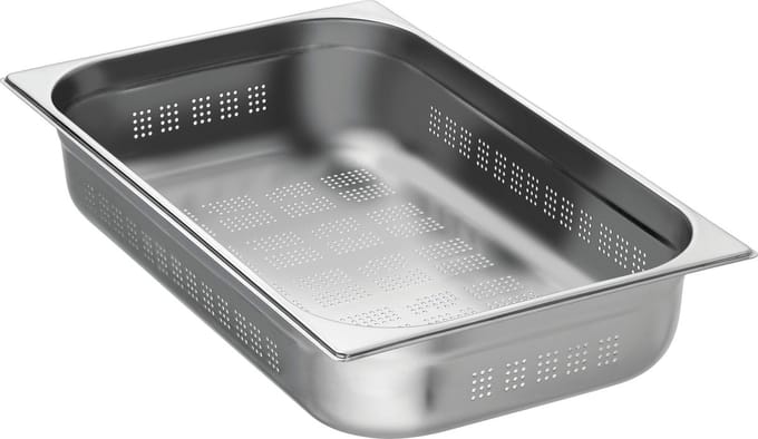 GN-bak | 1/1 GN | 10cm hoog | geperforeerd | Bartscher | A101100