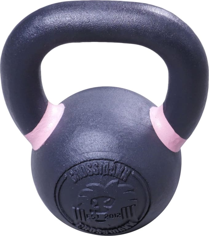 Lifemaxx Crossmaxx Kettlebell - Gietijzer met Poedercoating - 8 kg