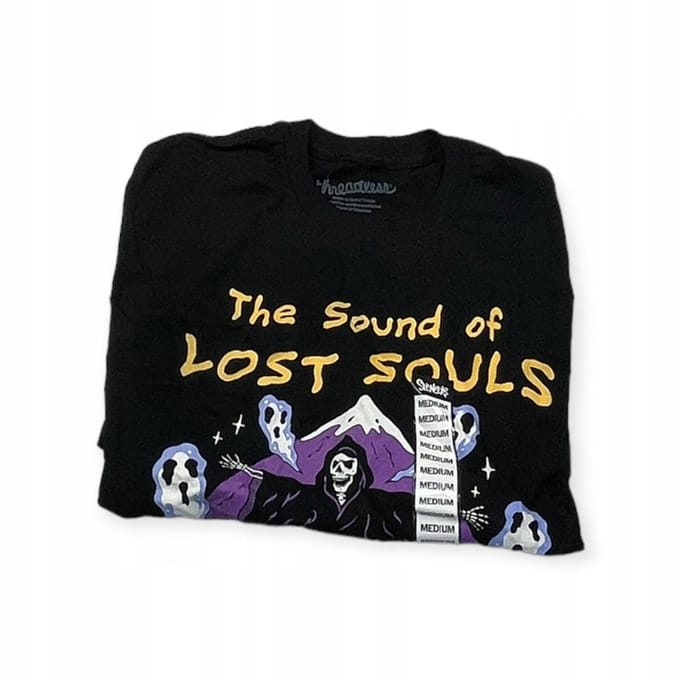 Koszulka T-shirt męski okrągły dekolt SPENCER'S Threadless M gray