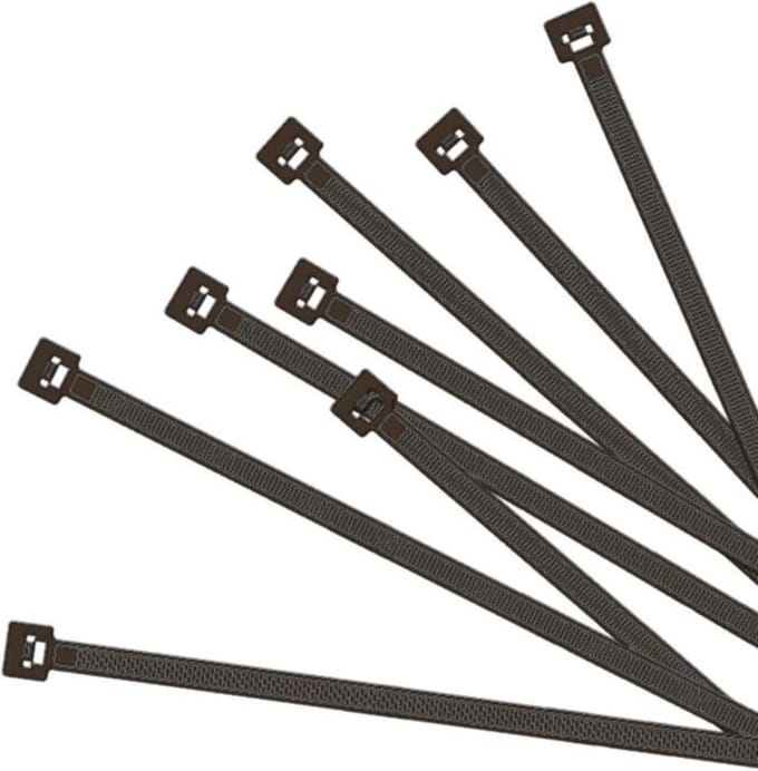 ProPlus Kabelbinders - UV-bestendig - 300 x 3.5 mm - Zwart - 50 stuks