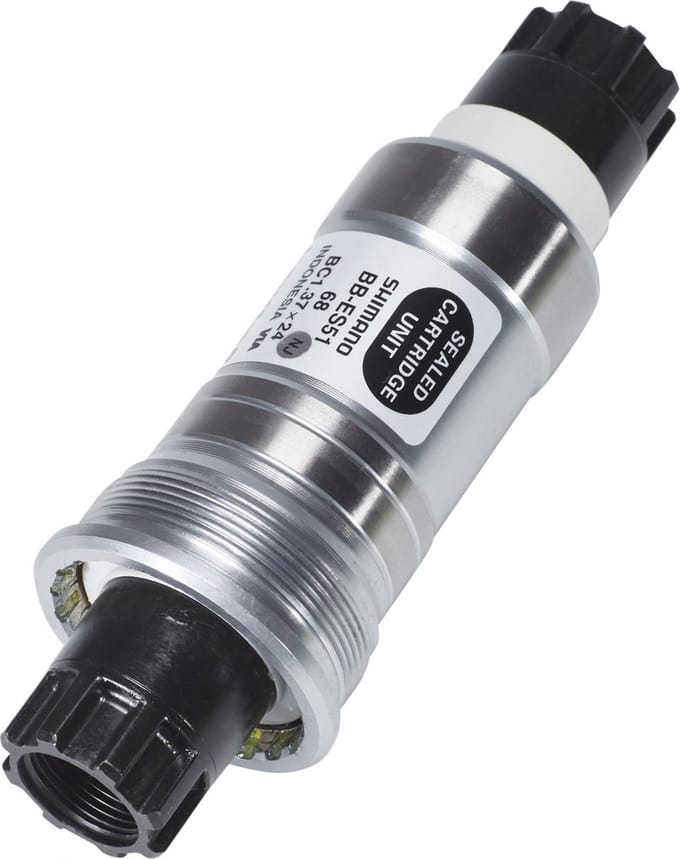 Shimano Trapas Bb-es51 Staal 68 - 118 Octalink Bsa Zilver/zwart