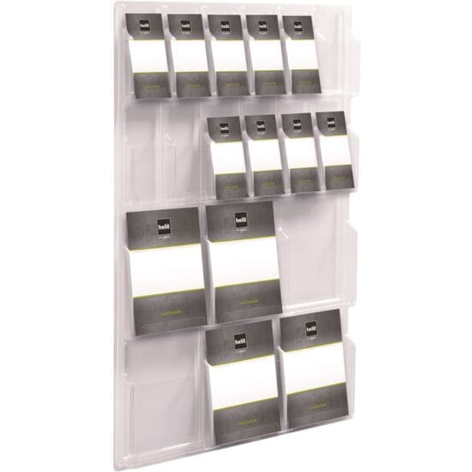 Wandfolderhouder »the clearly« 12 x DL - 6 x A4