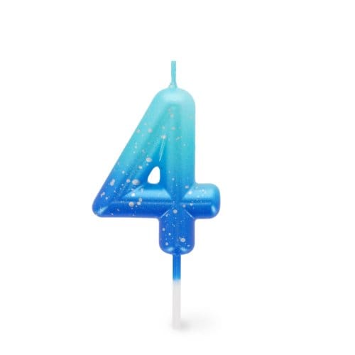 Legami verjaardagskaarsjes nummers groen / blauw - 4