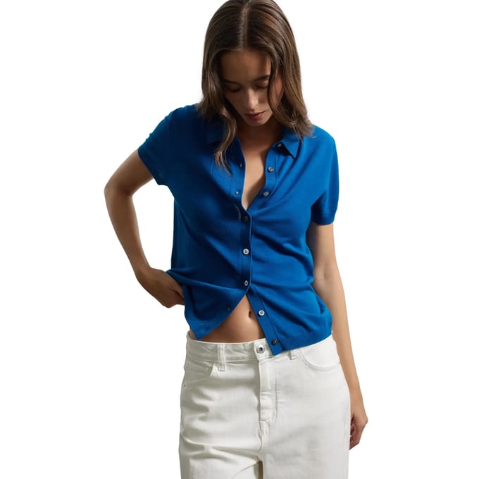 Lyocell Polo Dames Stefanel Regular Fit